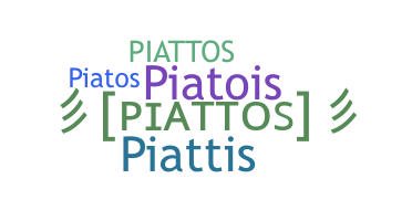 暱稱 - Piattos