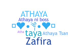 暱稱 - Athaya