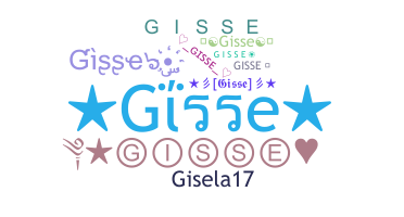暱稱 - Gisse