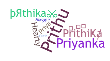暱稱 - Prithika
