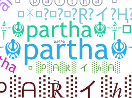 暱稱 - Partha