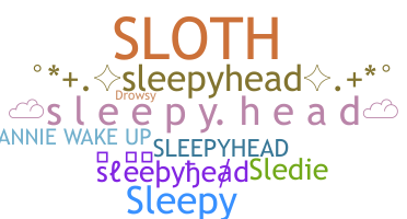 暱稱 - sleepyhead