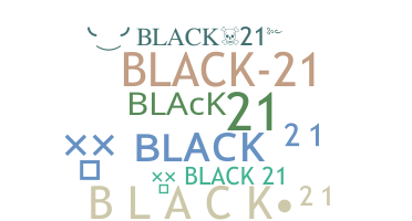 暱稱 - BLACk21