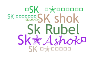 暱稱 - SkAshok