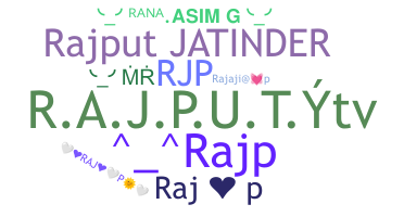 暱稱 - RajP