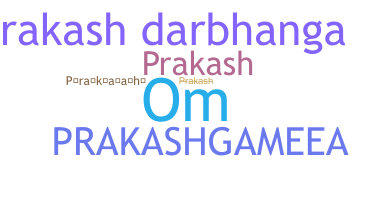 暱稱 - Prakaah