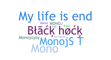 暱稱 - Monoj