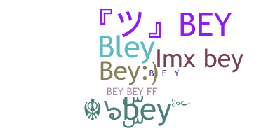 暱稱 - Bey