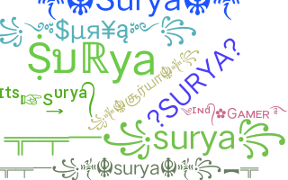 暱稱 - Surya