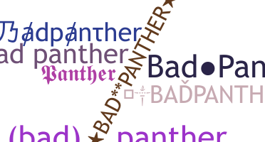 暱稱 - Badpanther