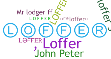 暱稱 - Loffer