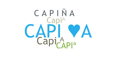 暱稱 - Capia