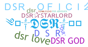 暱稱 - DSR