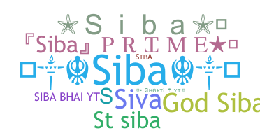 暱稱 - Siba