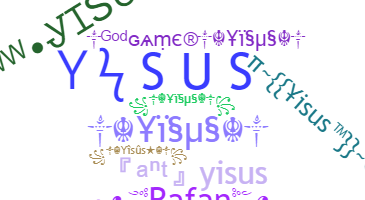 暱稱 - Yisus