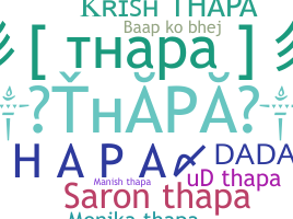 暱稱 - Thapa