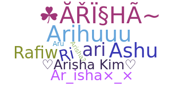 暱稱 - Arisha