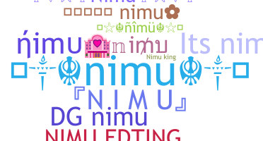 暱稱 - nimu