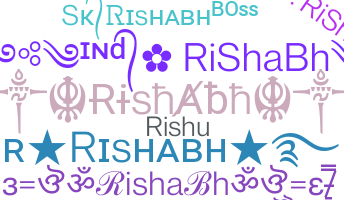 暱稱 - rishabh