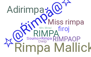 暱稱 - Rimpa