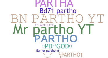暱稱 - Partho