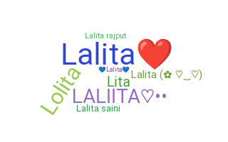 暱稱 - Lalita