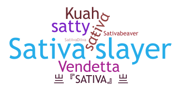 暱稱 - Sativa