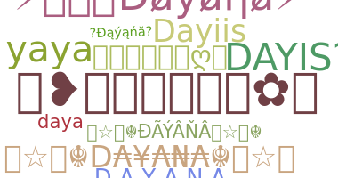 暱稱 - Dayana