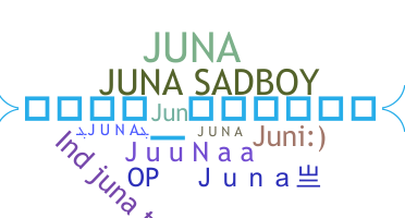 暱稱 - JuNa
