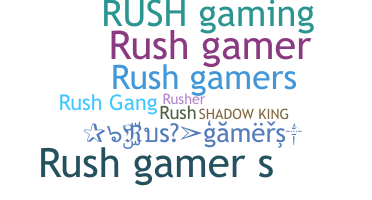 暱稱 - Rushgamers