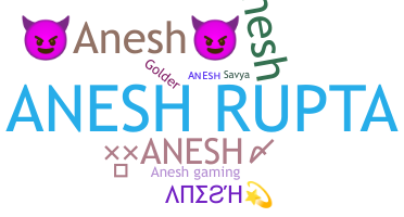 暱稱 - Anesh