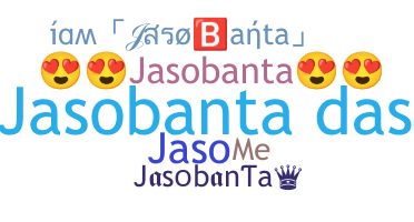 暱稱 - Jasobanta