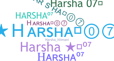暱稱 - Harsha07
