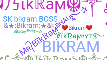 暱稱 - Bikram