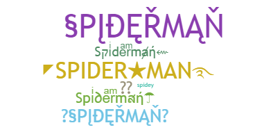 暱稱 - spiderman