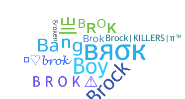 暱稱 - Brok