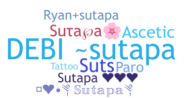 暱稱 - Sutapa