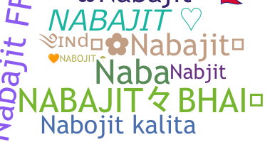 暱稱 - nabajit