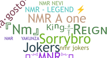 暱稱 - NMR