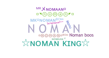 暱稱 - Noman