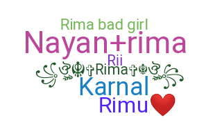暱稱 - Rima