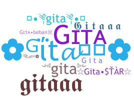 暱稱 - gita