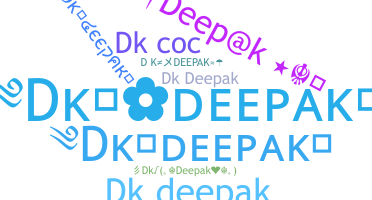 暱稱 - Dkdeepak