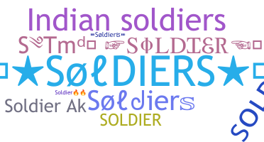 暱稱 - Soldiers