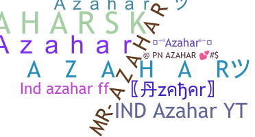 暱稱 - Azahar