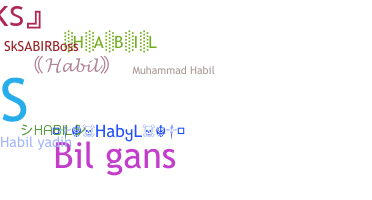 暱稱 - Habil