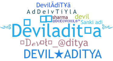 暱稱 - deviladitya