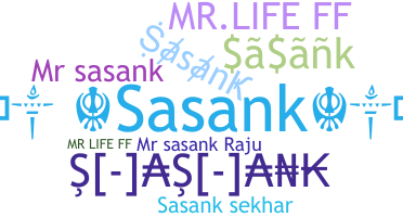 暱稱 - Sasank