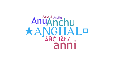 暱稱 - Anchal