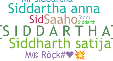 暱稱 - Siddartha